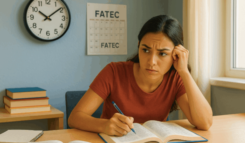 O que fazer na última semana antes da FATEC?